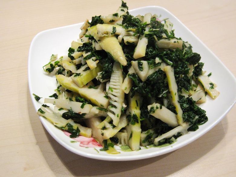 自做一菜一面简餐(LP说是垃圾东东)