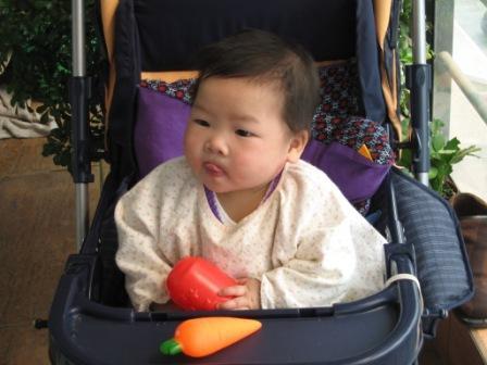 晒晒我的双胞胎宝宝照片,现在已经十三个月了