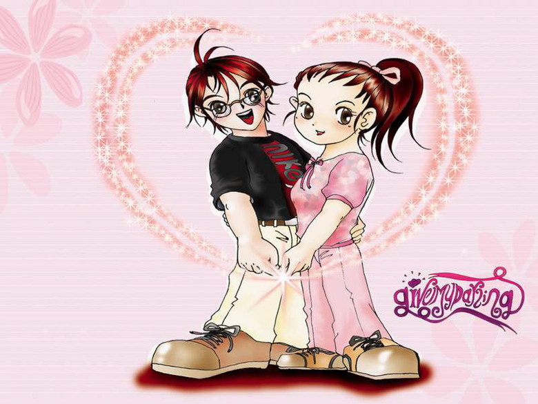 晒张当时追老婆画的画!-游戏动漫-杭州19楼