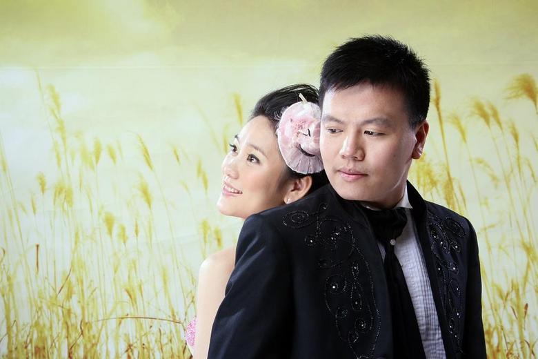 秀一秀我的搞笑婚纱照