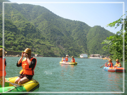 杭州逍客淳安白云溪漂流记-逍客车友会-杭州1