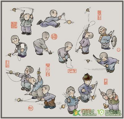 童年游戏(很可爱的图画)-休闲总动员-杭州19楼