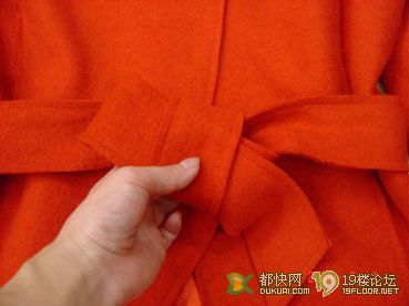 [求助]有谁知道大衣上的蝴蝶节怎么打?-咖啡大