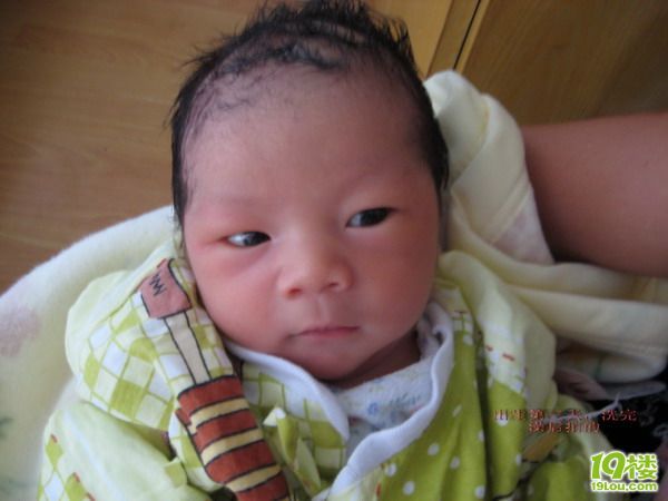 9.28在萧山人民医院剖腹产一男婴,3.4kg,(新更