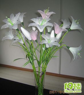 晒晒我自己做的丝网花-咖啡大教室-杭州19楼