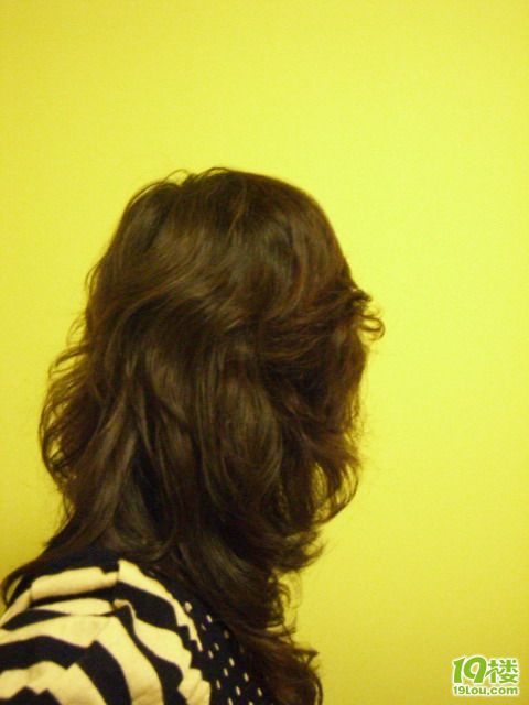 今年4<em>月份</em>烫的<em>头发</em>已经没型了,今天又去烫了头