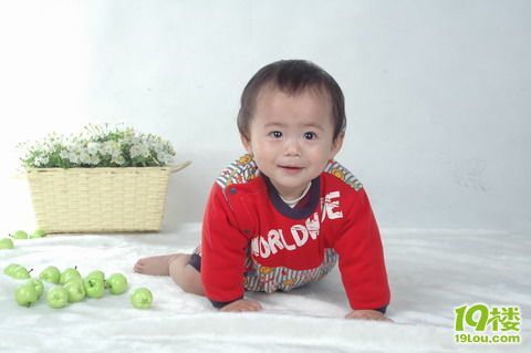 发给大家看看我可爱的儿子段振豪一周岁照片!