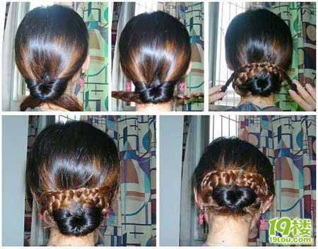 收集的一些<em>盘头发</em>照片。欢迎大家补充!-妈咪宝