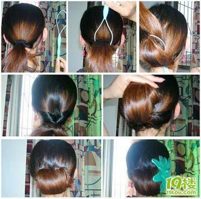 收集的一些<em>盘头发</em>照片。欢迎大家补充!-妈咪宝