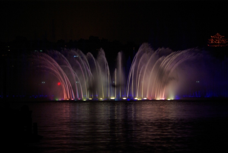 初夏夜拍西湖音乐喷泉-19摄区-杭州19楼