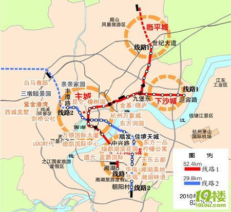 地铁2号线沿途楼盘-购房俱乐部-杭州19楼