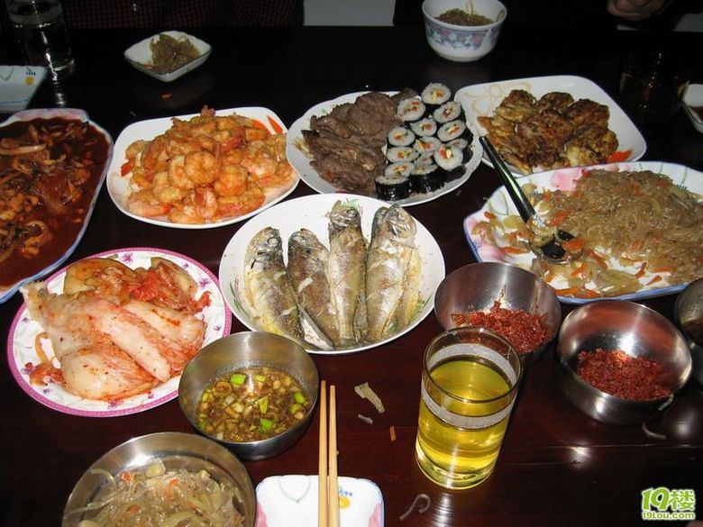 在韩国人家里吃的正宗的韩国料理~-美食俱乐部