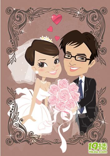 超级可爱的动漫婚纱照!送给小<em>姐妹做结婚</em>礼物