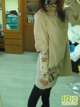 11.10小四初秋败兔毛背心の学院派大衣の晒晒