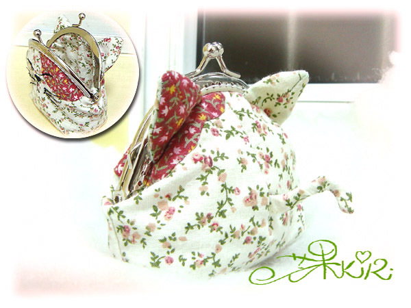 新出炉的猫猫口金包(图纸已贴,在10楼)-手工DIY-杭州19楼