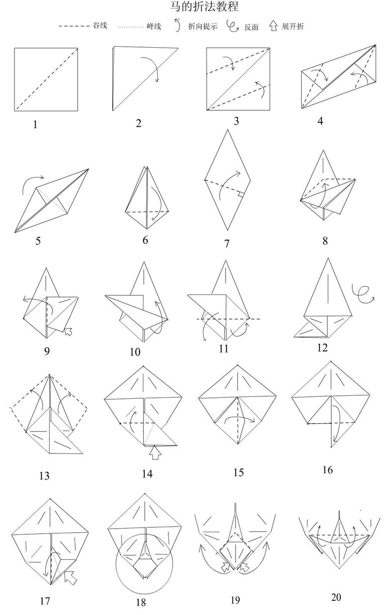 十二生肖 折纸 相关教程 补充完毕-手工DIY-杭州19楼