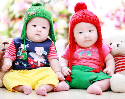 我家可爱的龙凤胎宝宝===更新照片在28页