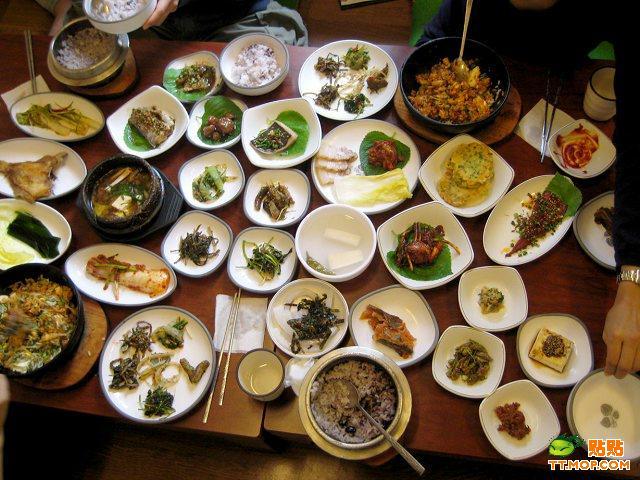 中国家常菜肴PK韩国菜
