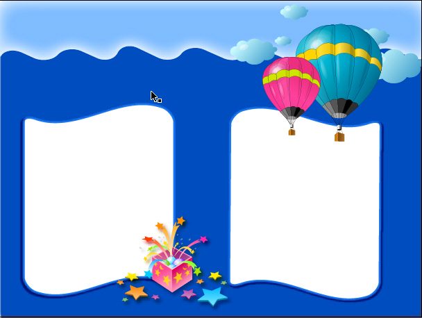 喜欢制作宝宝大头贴的妈妈快来下边框吧。第3