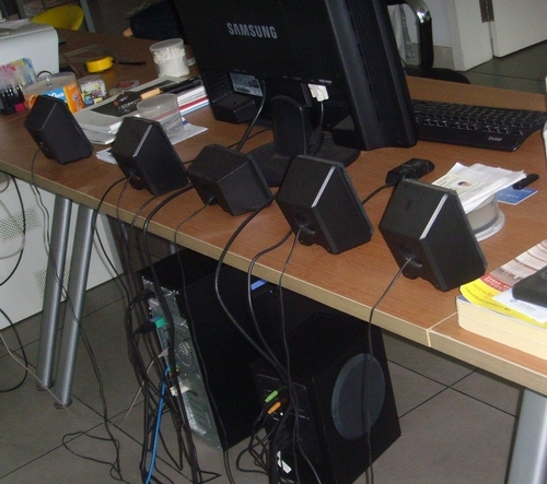 我个人的工作台,晒晒-数码潮流站-杭州19楼