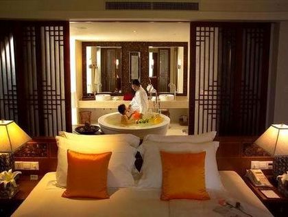 三亚亚龙湾酒店浴缸大PK 都喜欢哪种?-旅游先