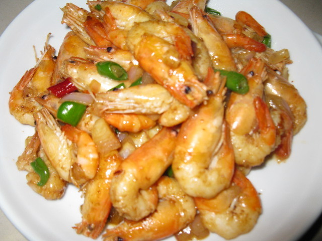 咖哩煎大虾-19楼私房菜-杭州19楼