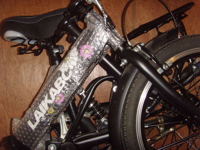 全新上海莱卡折叠自行车!(有图)-二手车-杭州1