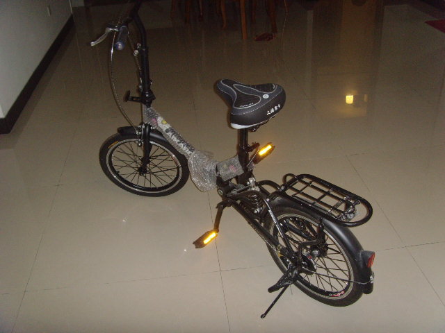 全新上海莱卡折叠自行车!(有图)-二手车-杭州1