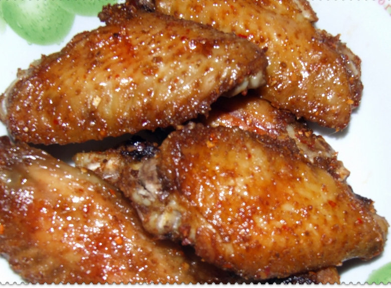 自制晚餐之:凉拌莴芛金针茹+孜然烤鸡翅-19楼