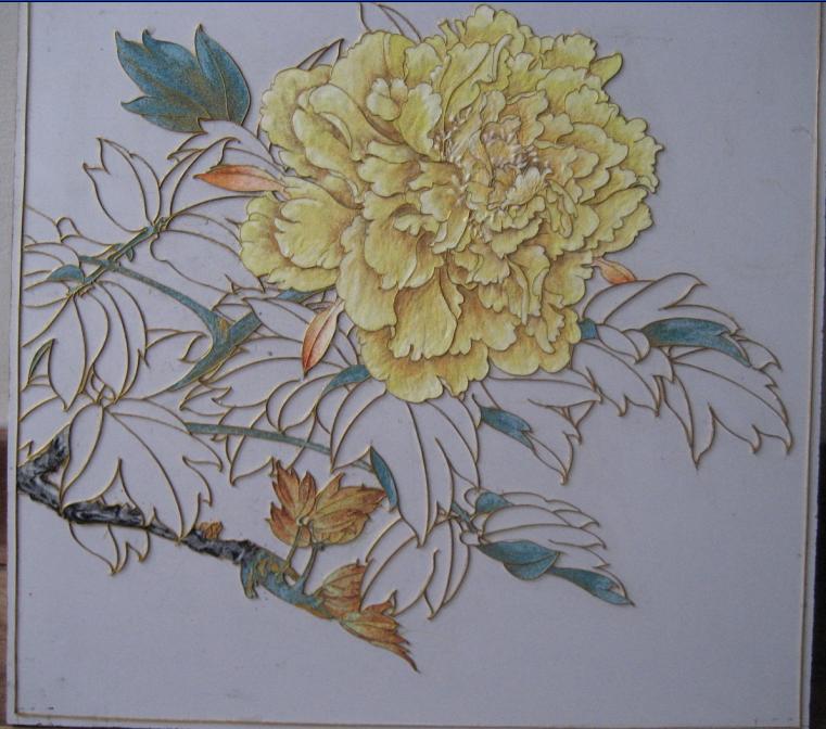 纯手工制作景泰蓝工艺画