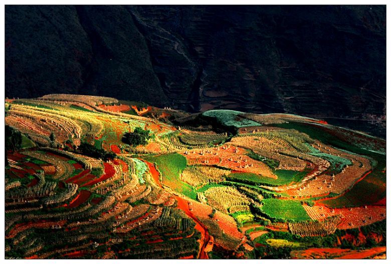 七彩调色板--东川红土地(高清 30P )-美景-养眼