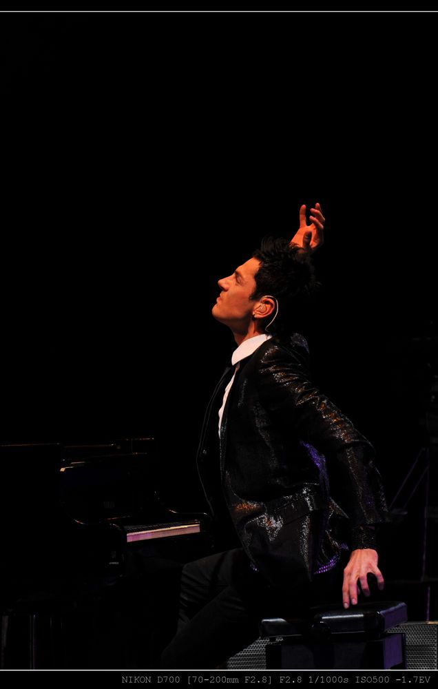 钢琴玩家马克西姆音乐会现场