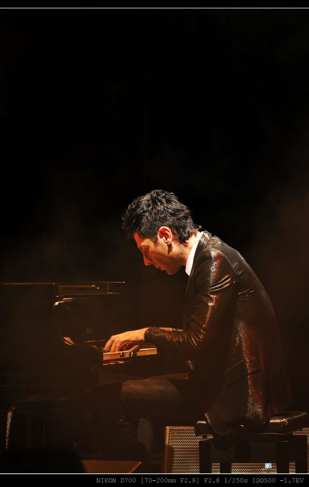 钢琴玩家马克西姆音乐会现场