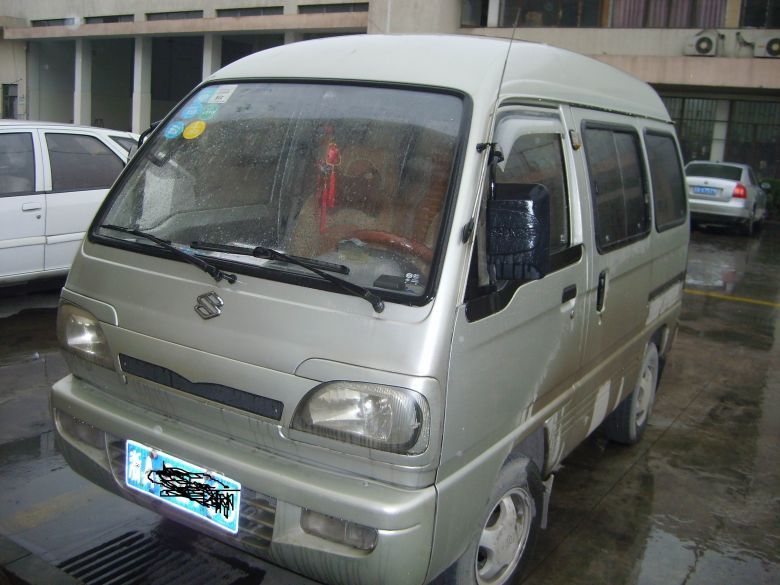 03年昌河铃木王面包车转让(绿标、车况好)-二