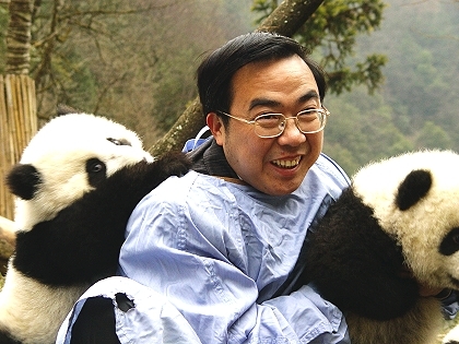 大熊猫之父张和民和儿童们谈熊猫-口水乐园