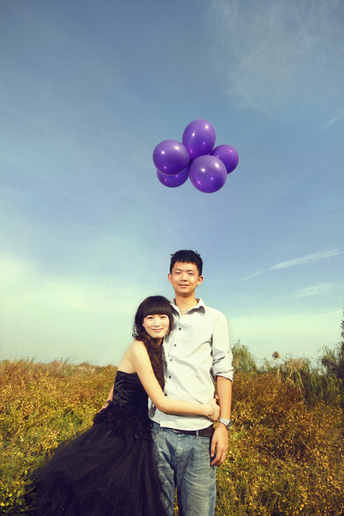 我要的幸福~就是和你一起~走很远很远的路~看