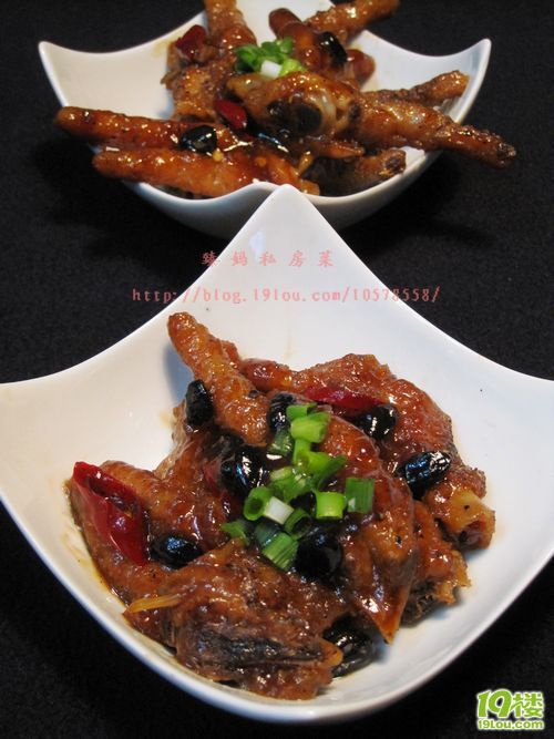*臻妈凤爪菜*下酒私房--酸辣泡椒小菜&豉汁蒸特色菜谱简介幼儿园图片