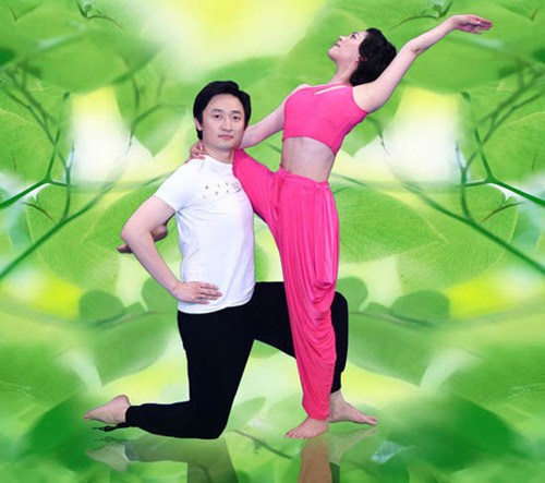 双人瑜伽 快乐纠缠-专业探讨-瑜伽地带-杭州19