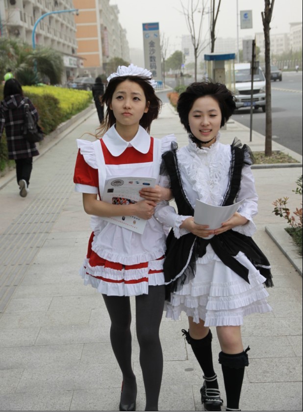 跟拍杭州下沙某女仆店首次活动-游戏动漫-杭州