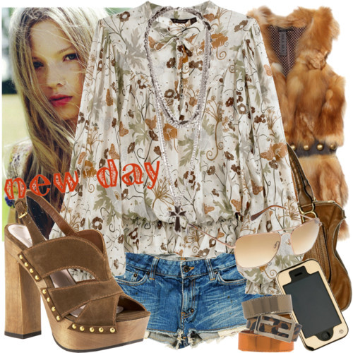 表达你自己的风格(1)牛仔热裤搭配20个方案