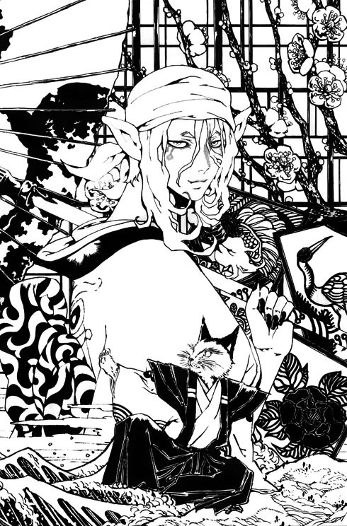 【万事屋汉化】怪化猫漫画--序幕-游戏动漫-杭