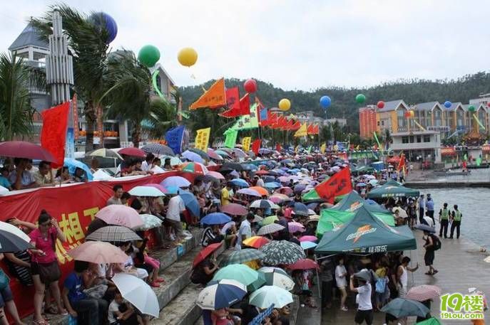 端午节与家人一起去看龙舟比赛,多图直播~-谍