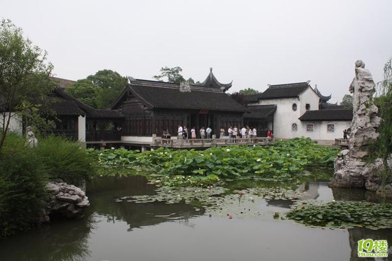 苏州古镇木渎图文游记,中式经典园林建筑风格