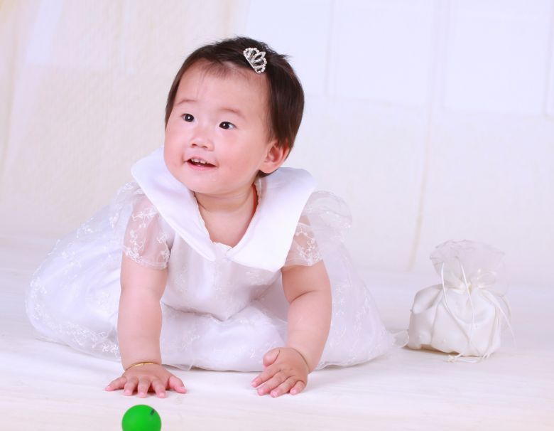 我宝贝女儿一周岁的照片-小学教育论坛-杭州1