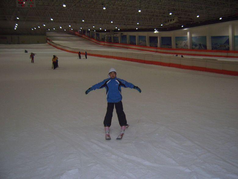 快抱网订的绍兴滑雪前几天去过了来汇报一下-