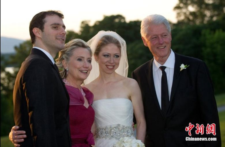 克林顿嫁女,婚礼费用清单一览表 & 婚礼现场照