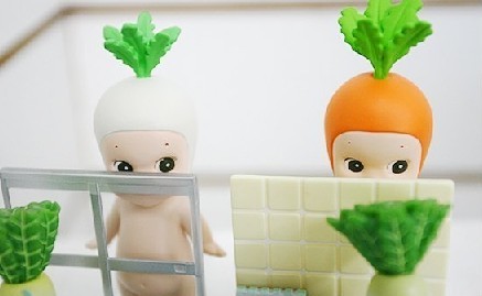 可爱的蔬菜宝宝-sonny angel 丘比娃娃-创意玩具