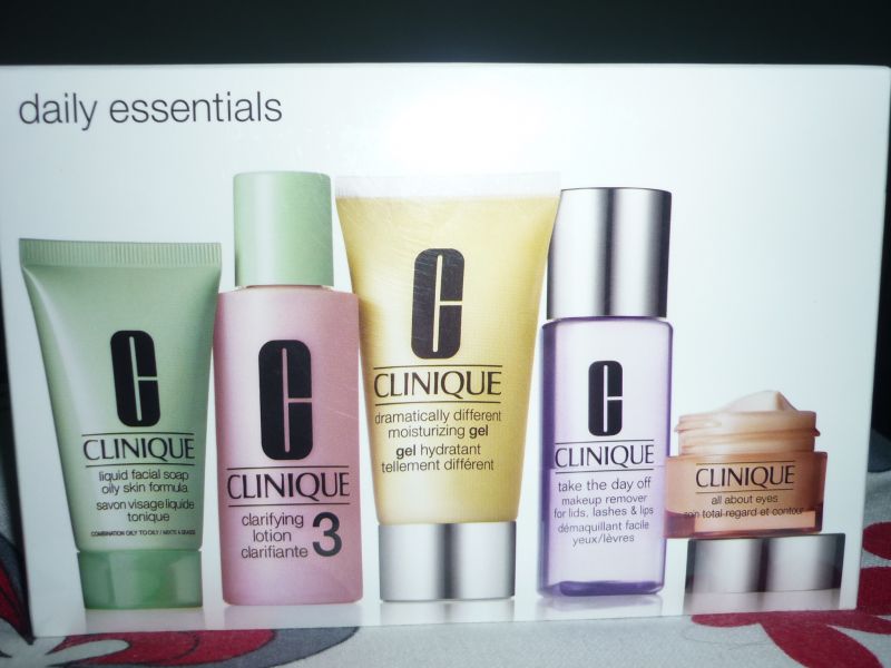 个人闲置倩碧三步曲套装5件 黄油 3号水 眼霜 