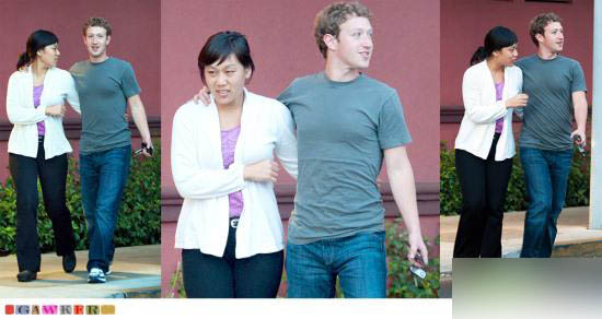 facebook的ceo交中國女友 美若天仙(圖)