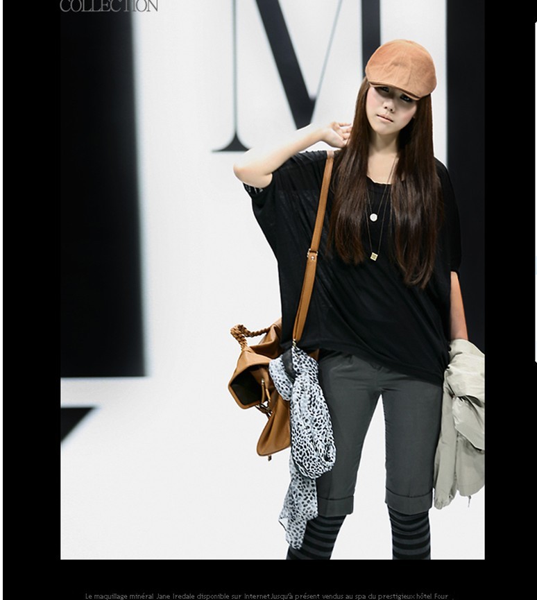 百搭蝙蝠袖纤细手臂立刻有